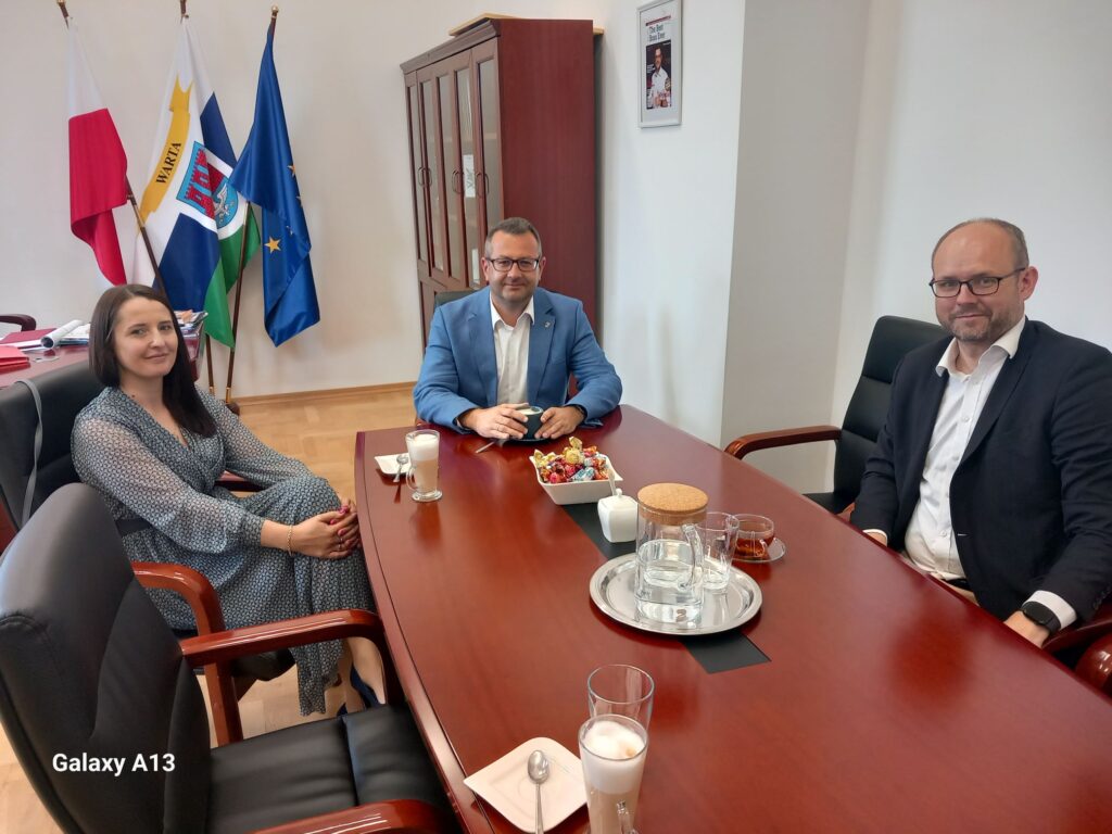 Burmistrz Gminy Warta Krystian Krogulecki E